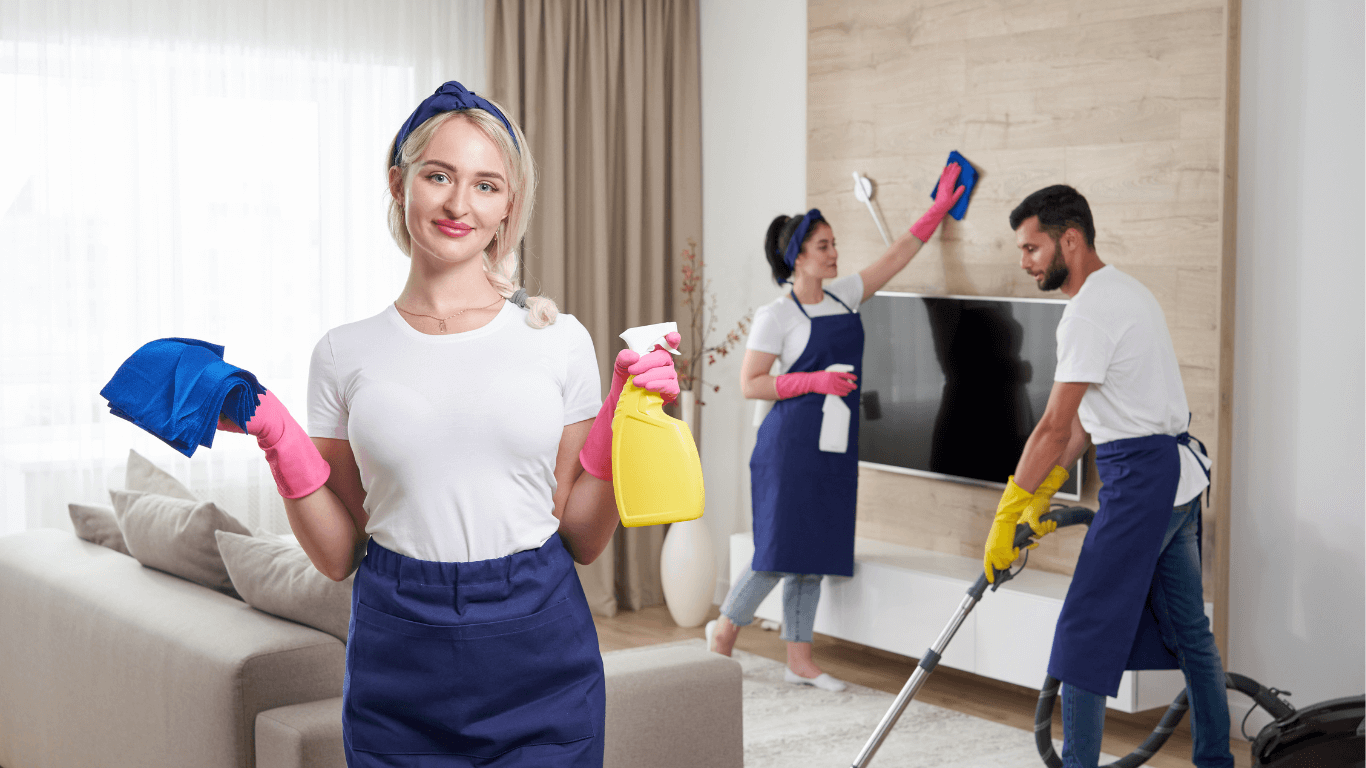 Professional House Cleaning Team