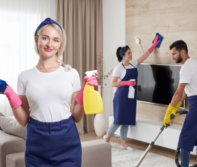 Professional House Cleaning Team